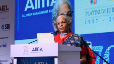 Move beyond ‘Made in India’ to ‘Imagined in India’: FM Sitharaman calls for innovation-led growth Move beyond ‘Made in India’ to ‘Imagined in India’: FM Sitharaman calls for innovation-led growth