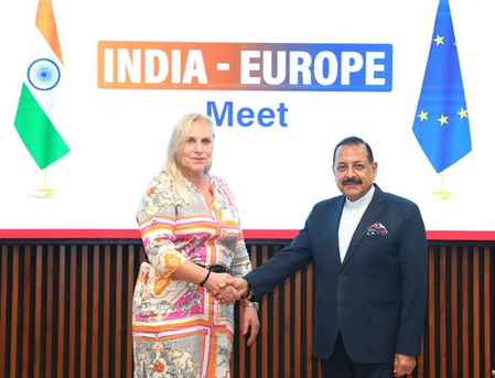 India-EU partnership opens new avenues for cooperation in AI, Quantum Technologies: Dr Jitendra Singh India-EU partnership opens new avenues for cooperation in AI, Quantum Technologies: Dr Jitendra Singh