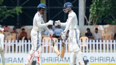 Kushagra, Kotian help India A recover to finish Day 1 on 257/5 against Australia A Kushagra, Kotian help India A recover to finish Day 1 on 257/5 against Australia A