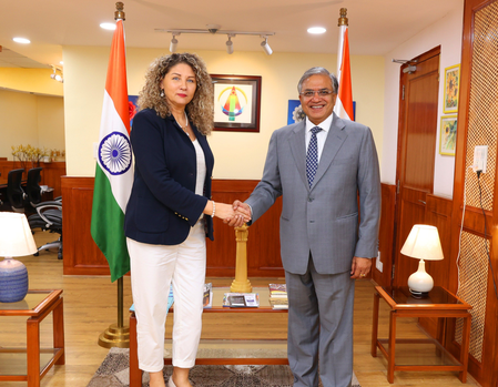 CEC Gyanesh Kumar meets 3 envoys for democratic cooperation CEC Gyanesh Kumar meets 3 envoys for democratic cooperation