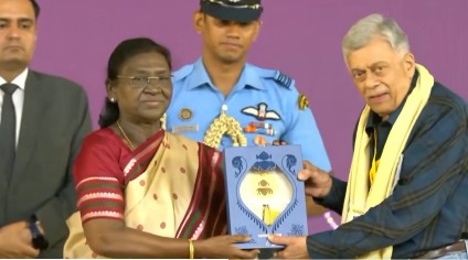 Anant Nag receives Dadasaheb Phalke Award; Prez Murmu hails his ‘natural, restrained’ acting