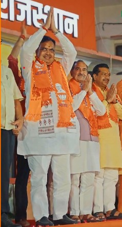 BJP credits ‘Bhajanlal Model’ for strong Rajasthan civic poll performance BJP credits ‘Bhajanlal Model’ for strong Rajasthan civic poll performance