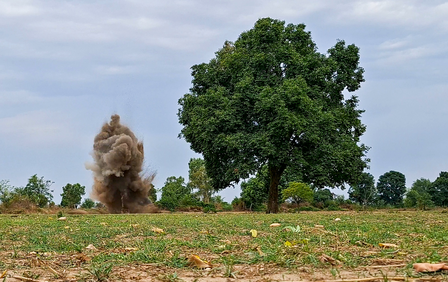 Three rusted mines found and safely destroyed in J&K’s Poonch Three rusted mines found and safely destroyed in J&K’s Poonch