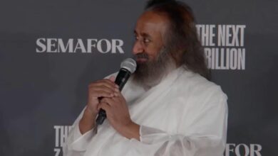 ‘No peace, no prosperity’: Sri Sri Ravi Shankar at New York summit ‘No peace, no prosperity’: Sri Sri Ravi Shankar at New York summit