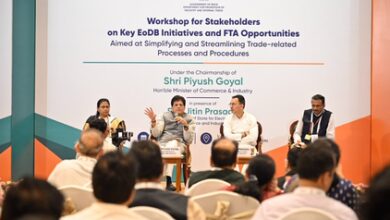 Piyush Goyal calls for strengthening export facilitation via physical and digital mechanisms Piyush Goyal calls for strengthening export facilitation via physical and digital mechanisms