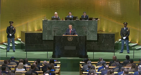 Trump criticises UN, multilateralism, declares ‘there’s no global govt’ Trump criticises UN, multilateralism, declares ‘there’s no global govt’