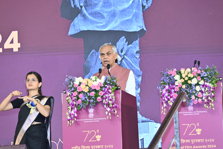 Gujarat Guv urges filmmakers to promote natural farming, tone down violence on screen Gujarat Guv urges filmmakers to promote natural farming, tone down violence on screen