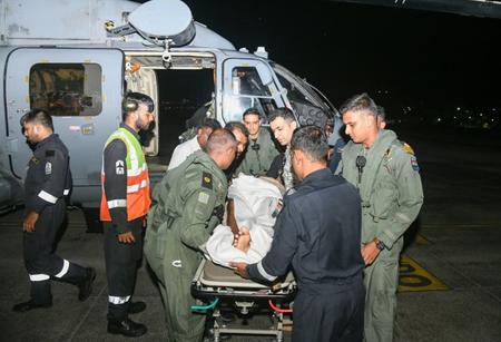 Bengal: ANC rescues injured Bangladeshi seafarer from mid-sea Bengal: ANC rescues injured Bangladeshi seafarer from mid-sea