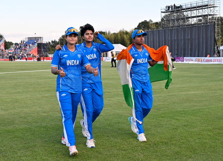 Sree Charani sets new record rating in ICC Women’s T20I bowling rankings