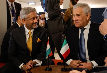 Italy’s Dy PM, EAM Jaishankar discuss India-Middle East-Europe Economic Corridor, Gulf situation Italy’s Dy PM, EAM Jaishankar discuss India-Middle East-Europe Economic Corridor, Gulf situation