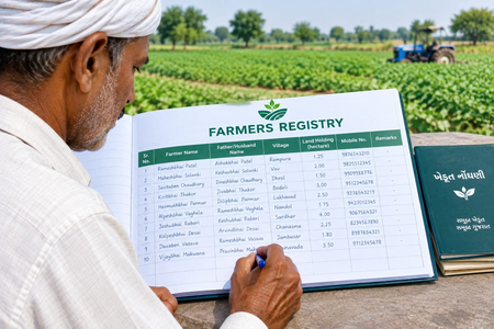 Gujarat Farmer Registry crosses 63.35 lakh registrations, links land records with digital identities Gujarat Farmer Registry crosses 63.35 lakh registrations, links land records with digital identities