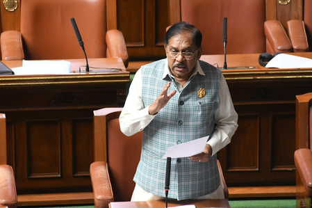 Special Assembly session: Centre’s support needed for drought relief, says Karnataka Dy CM Parameshwara Special Assembly session: Centre’s support needed for drought relief, says Karnataka Dy CM Parameshwara