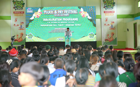 Three-day Pluck and Pay Festival begins in Mizoram to promote eco-tourism Three-day Pluck and Pay Festival begins in Mizoram to promote eco-tourism