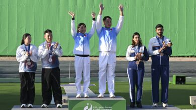 Asian Games: President Murmu congratulates skeet duo, Seema on historic bronze medals