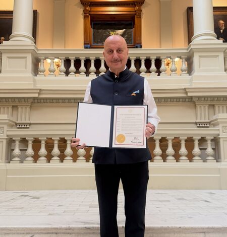 Anupam Kher honoured by Georgia Governor: Felt a deep sense of gratitude