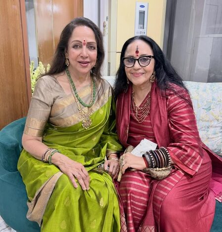Ila Arun bumps into Hema Malini, Jeetendra at Ganesh aarti, recalls working with them in Rihaee & Jaal Ila Arun bumps into Hema Malini, Jeetendra at Ganesh aarti, recalls working with them in Rihaee & Jaal