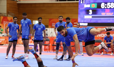 Asian Games: India men remain unbeaten to top Group A with 37-21 win over Chinese Taipei in kabaddi