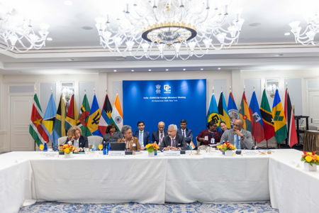 CARICOM ministers vow Caribbean community’s support to India’s candidature for UNSC 2028-29 term CARICOM ministers vow Caribbean community’s support to India’s candidature for UNSC 2028-29 term