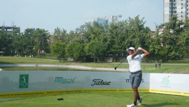 NCR Cup Golf: Gadre holds 36-hole lead, Gauri surges ahead on Day 2