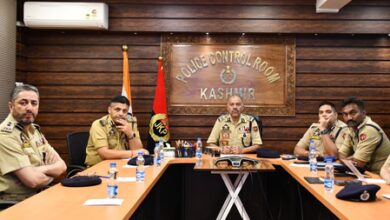 J&K DGP chairs security & operational review meeting in Srinagar J&K DGP chairs security & operational review meeting in Srinagar