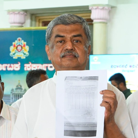 SIR row: BJP MLA writes to EC to delete names of 2,500 voters in Belagavi, alleges Karnataka Cong chief Hariprasad SIR row: BJP MLA writes to EC to delete names of 2,500 voters in Belagavi, alleges Karnataka Cong chief Hariprasad