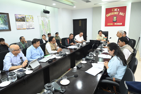 NFR GM, senior officials inspect Bairabi-Sairang railway line, meet Mizoram CM NFR GM, senior officials inspect Bairabi-Sairang railway line, meet Mizoram CM