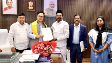Kiren Rijiju meets TN MP, Minister on minority welfare