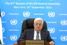 Palestine President denounces ‘genocidal war’, reaffirms two-state solution