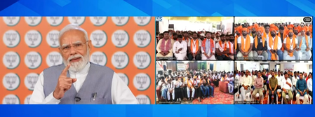 PM Modi calls for self-reliant India, urges Seva Yatris to embrace spirit of national service PM Modi calls for self-reliant India, urges Seva Yatris to embrace spirit of national service