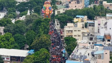 ‘Bada Ganesh’ immersion procession underway in Hyderabad amid tight security