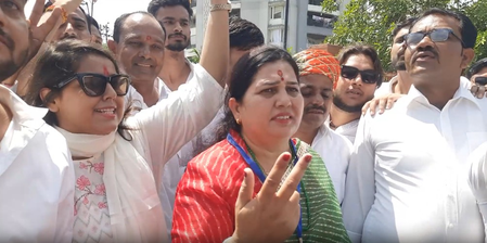 BJP wins Kota mayoral election; Anusuiya Goswami defeats Congress candidate BJP wins Kota mayoral election; Anusuiya Goswami defeats Congress candidate