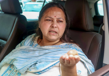 Misa Bharti seeks FIR against Bihar CM over Jamui row Misa Bharti seeks FIR against Bihar CM over Jamui row