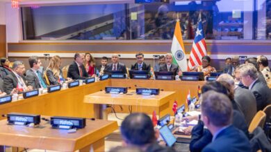 In face of ‘unacceptable attacks’ on shipping, India and Liberia launch group to advocate maritime safety (Ld) In face of ‘unacceptable attacks’ on shipping, India and Liberia launch group to advocate maritime safety (Ld)
