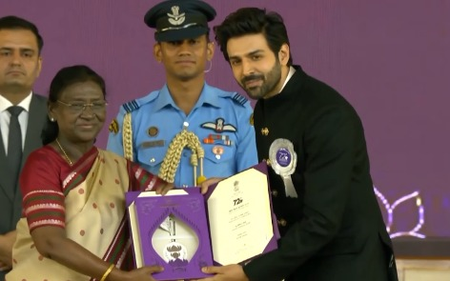 Kartik Aaryan expresses gratitude to President of India, Droupadi Murmu for her kind word on his film Kartik Aaryan expresses gratitude to President of India, Droupadi Murmu for her kind word on his film