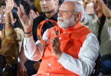PM Modi joins Bhajan clubbing on Deen Dayal Upadhyaya’s birth anniversary