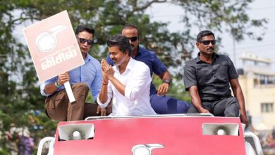 TN: Tight security in Madurai for CM Vijay’s visit today TN: Tight security in Madurai for CM Vijay’s visit today