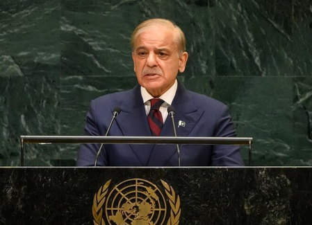 Sabre-rattling Shebaz Sharif stammers out threat to India Sabre-rattling Shebaz Sharif stammers out threat to India