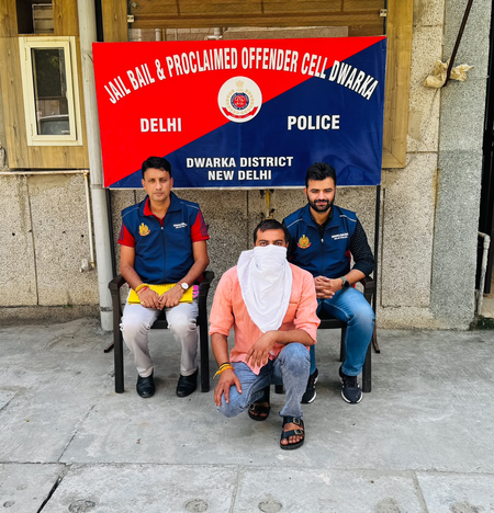 Proclaimed offender evading trial in dowry case arrested by Dwarka Police Proclaimed offender evading trial in dowry case arrested by Dwarka Police