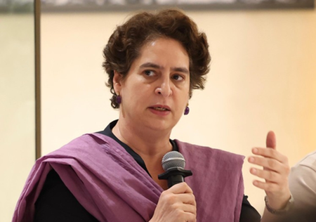Kerala: Priyanka Gandhi, Venugopal demand CEC’s resignation and prosecution Kerala: Priyanka Gandhi, Venugopal demand CEC’s resignation and prosecution