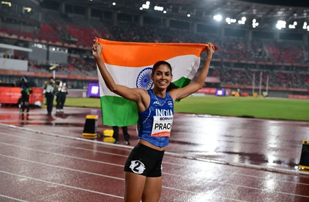 Asian Games: Prachi Choudhary wins bronze in women’s 400m; Animesh Kujur qualifies for 200m final Asian Games: Prachi Choudhary wins bronze in women’s 400m; Animesh Kujur qualifies for 200m final