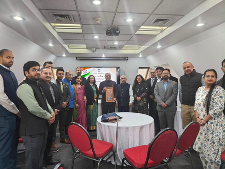 Delhi Assembly Speaker interacts with Indian community in Chile Delhi Assembly Speaker interacts with Indian community in Chile