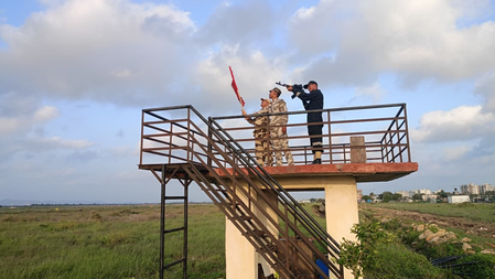 CISF conducts aerial threat mock exercise at Porbandar Airport, holds drone awareness session CISF conducts aerial threat mock exercise at Porbandar Airport, holds drone awareness session