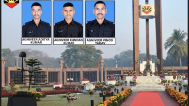 Three Agniveers missing during Dibang Valley floods declared dead, Army condoles demise