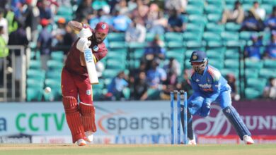 1st ODI: 295 a pretty decent total, maybe 15-20 runs short, says WI opener Campbell