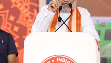 ‘Discuss with figures’: HM Shah challenges Cong, levels Rs 12 lakh crore corruption charge