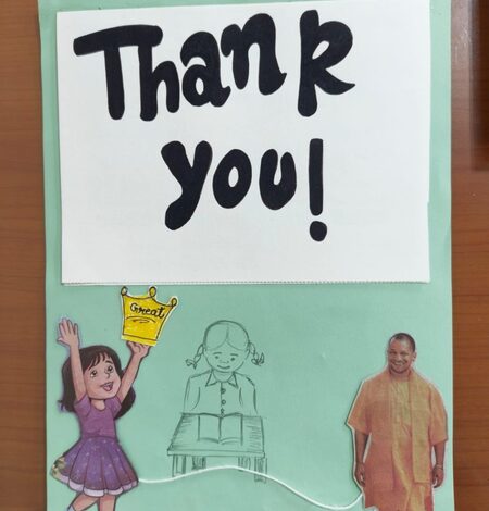 Over one lakh students get study tables, express gratitude to CM Yogi in unique ways