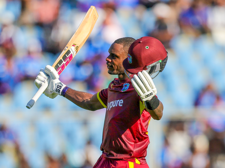 1st ODI: Greaves century, Campbell and Jangoo fifties take WI to 295/7, Kuldeep picks four-for
