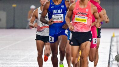 Asian Games: President Murmu hails Tejaswin, Sarvesh, Parul for athletics medals
