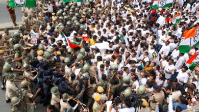 Congress stages protest in Jaipur over alleged vote theft and irregularities in electoral rolls