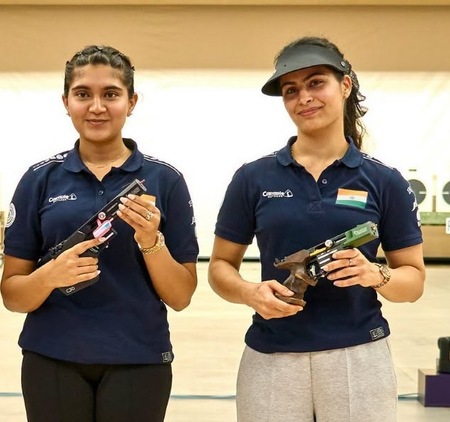 Asian Games: Indian women’s pistol team fails to bag medal, Esha enters individual final Asian Games: Indian women’s pistol team fails to bag medal, Esha enters individual final